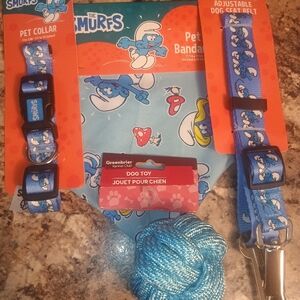 puppy bundle doggy bundle.Includes pet collar adjustable doggy seat belt pet